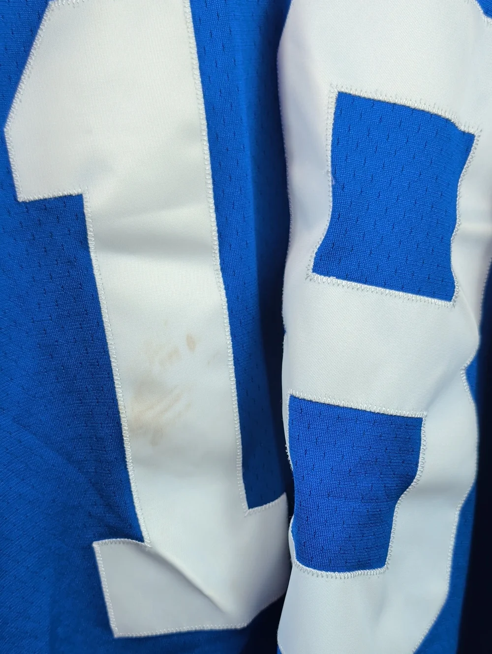 Indianapolis Colts Peyton Manning Blue Vintage Football Jersey Medium Kids